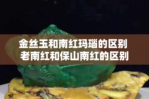 金絲玉和南紅瑪瑙的區別 老南紅和保山南紅的區別