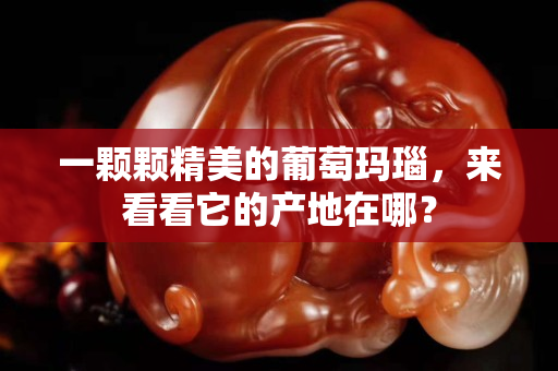 一顆顆精美的葡萄瑪瑙，來看看它的產(chǎn)地在哪？