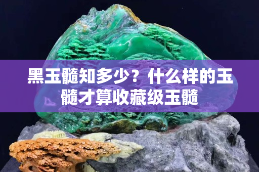 黑玉髓知多少？什么樣的玉髓才算收藏級(jí)玉髓