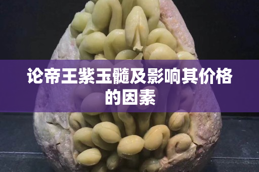 論帝王紫玉髓及影響其價格的因素