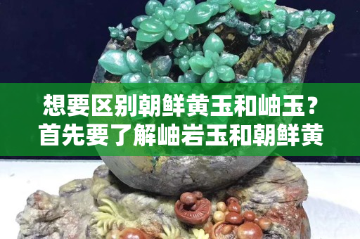 想要區別朝鮮黃玉和岫玉？首先要了解岫巖玉和朝鮮黃玉有哪些特征