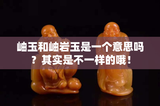 岫玉和岫巖玉是一個意思嗎？其實是不一樣的哦！