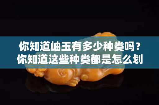你知道岫玉有多少種類嗎？你知道這些種類都是怎么劃分的嗎？