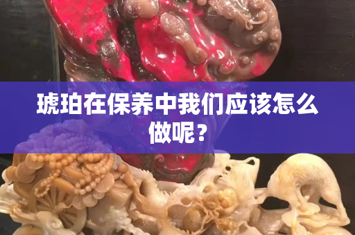 琥珀在保養中我們應該怎么做呢？