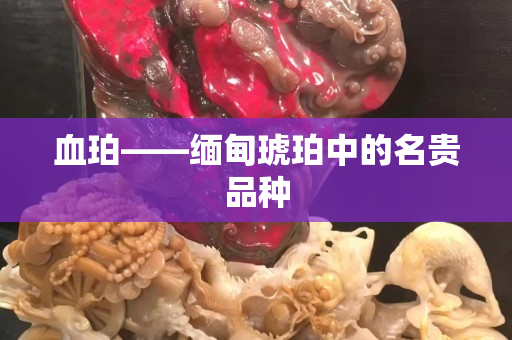 血珀——緬甸琥珀中的名貴品種