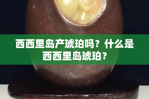 西西里島產琥珀嗎？什么是西西里島琥珀？