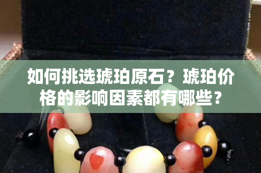 如何挑選琥珀原石？琥珀價格的影響因素都有哪些？