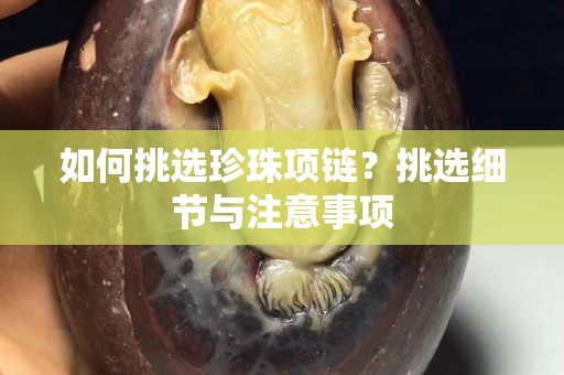 如何挑選珍珠項鏈？挑選細節與注意事項