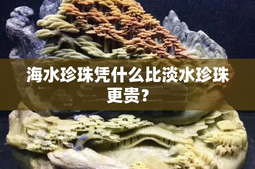 海水珍珠憑什么比淡水珍珠更貴？