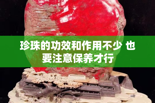 珍珠的功效和作用不少 也要注意保養(yǎng)才行