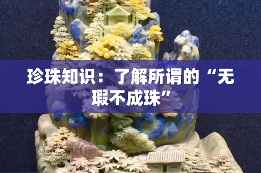 珍珠知識：了解所謂的“無瑕不成珠”