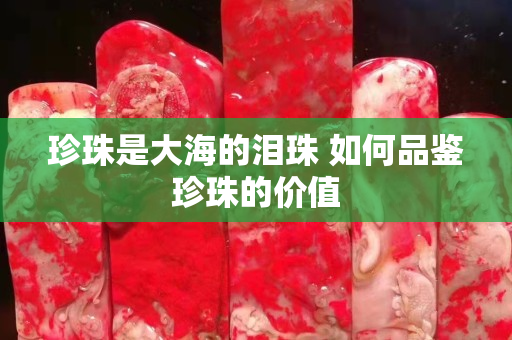 珍珠是大海的淚珠 如何品鑒珍珠的價(jià)值