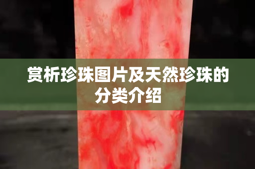 賞析珍珠圖片及天然珍珠的分類介紹
