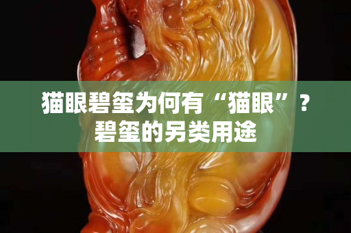 貓眼碧璽為何有“貓眼”？碧璽的另類用途