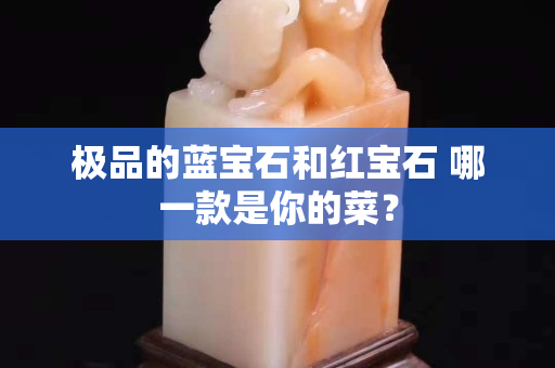 極品的藍寶石和紅寶石 哪一款是你的菜？