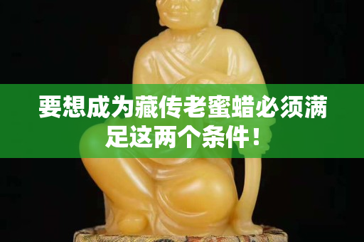 要想成為藏傳老蜜蠟必須滿足這兩個條件！