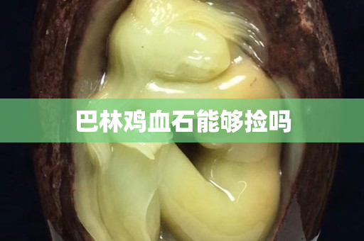 巴林雞血石能夠撿嗎