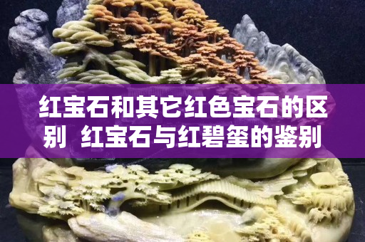 紅寶石和其它紅色寶石的區別  紅寶石與紅碧璽的鑒別