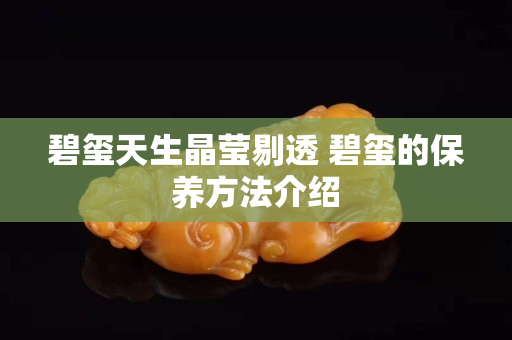 碧璽天生晶瑩剔透 碧璽的保養(yǎng)方法介紹