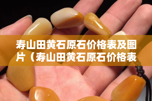 壽山田黃石原石價格表及圖片（壽山田黃石原石價格表及圖片及價格）
