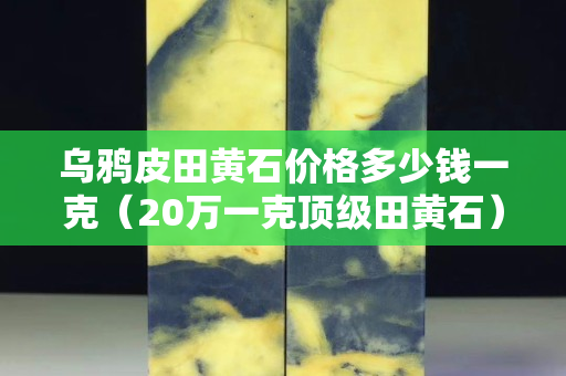 烏鴉皮田黃石價格多少錢一克（20萬一克頂級田黃石）