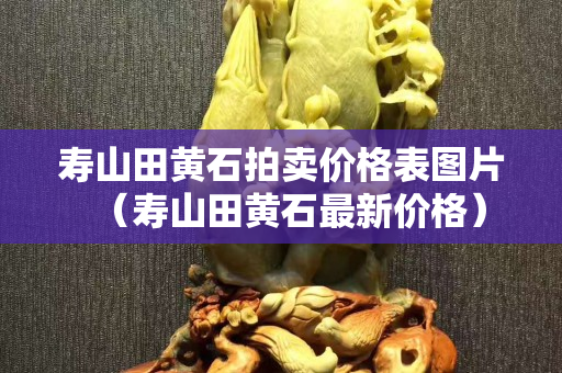 壽山田黃石拍賣價格表圖片（壽山田黃石最新價格）