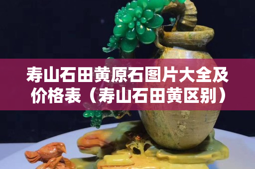壽山石田黃原石圖片大全及價格表（壽山石田黃區別）