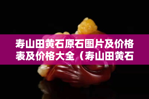 壽山田黃石原石圖片及價格表及價格大全（壽山田黃石的價格）