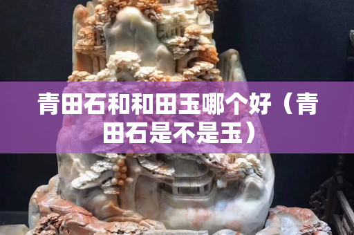 青田石和和田玉哪個好（青田石是不是玉）