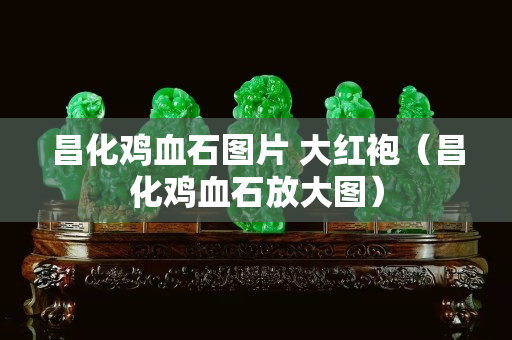 昌化雞血石圖片 大紅袍（昌化雞血石放大圖）