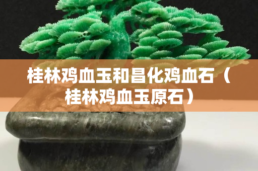 桂林雞血玉和昌化雞血石（桂林雞血玉原石）