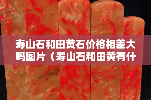 壽山石和田黃石價格相差大嗎圖片（壽山石和田黃有什么區別）