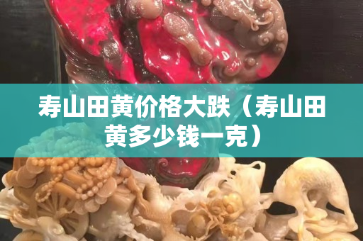 壽山田黃價格大跌（壽山田黃多少錢一克）