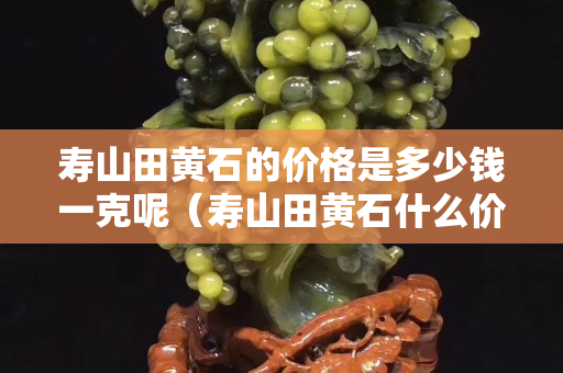 壽山田黃石的價格是多少錢一克呢（壽山田黃石什么價格）