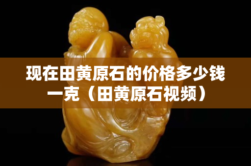 現在田黃原石的價格多少錢一克（田黃原石視頻）
