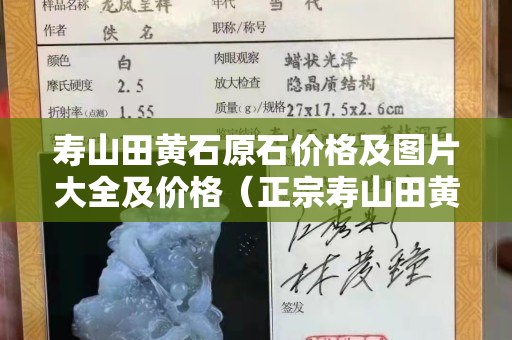 壽山田黃石原石價(jià)格及圖片大全及價(jià)格（正宗壽山田黃石）