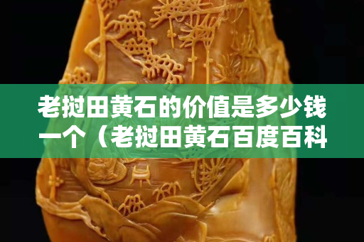 老撾田黃石的價值是多少錢一個（老撾田黃石百度百科）