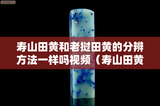 壽山田黃和老撾田黃的分辨方法一樣嗎視頻（壽山田黃鑒別視頻）