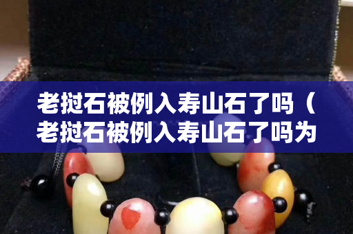 老撾石被例入壽山石了嗎（老撾石被例入壽山石了嗎為什么）
