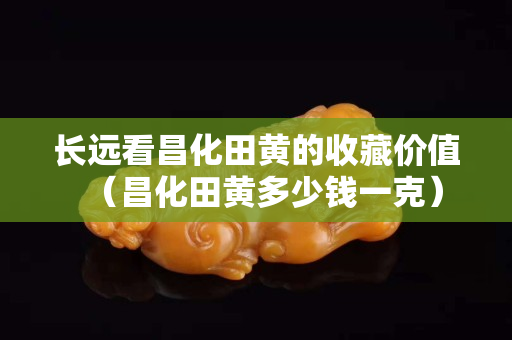長(zhǎng)遠(yuǎn)看昌化田黃的收藏價(jià)值（昌化田黃多少錢(qián)一克）