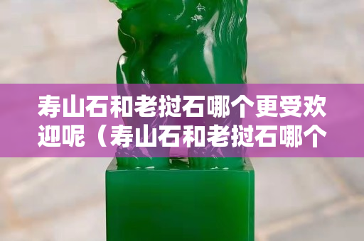 壽山石和老撾石哪個(gè)更受歡迎呢（壽山石和老撾石哪個(gè)更受歡迎呢圖片）