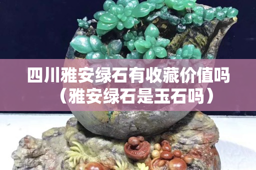 四川雅安綠石有收藏價值嗎（雅安綠石是玉石嗎）