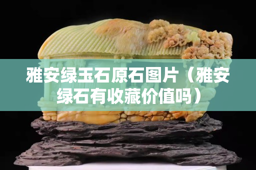雅安綠玉石原石圖片（雅安綠石有收藏價值嗎）