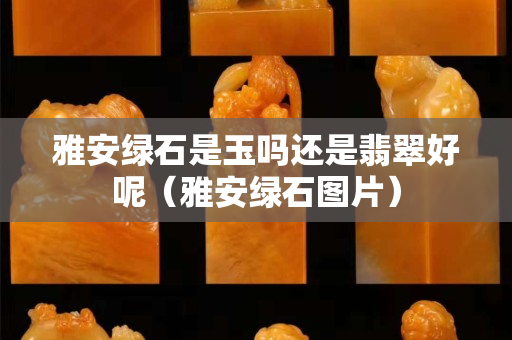 雅安綠石是玉嗎還是翡翠好呢（雅安綠石圖片）