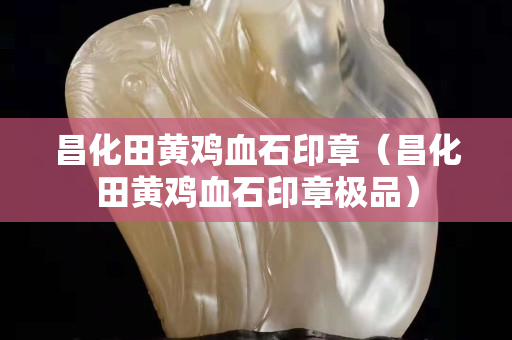 昌化田黃雞血石印章（昌化田黃雞血石印章極品）