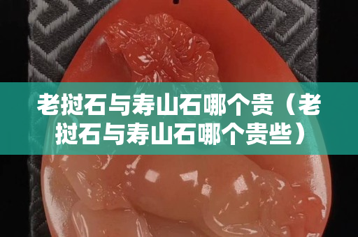 老撾石與壽山石哪個貴（老撾石與壽山石哪個貴些）