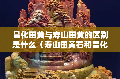 昌化田黃與壽山田黃的區別是什么（壽山田黃石和昌化田黃區別）