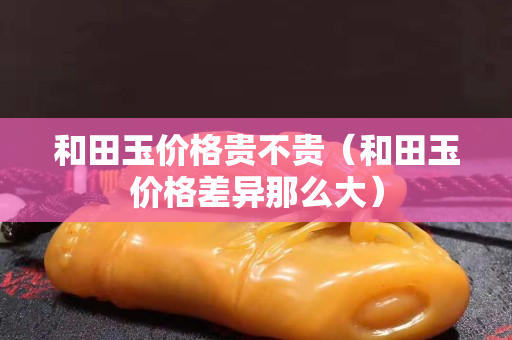 和田玉價格貴不貴（和田玉價格差異那么大）