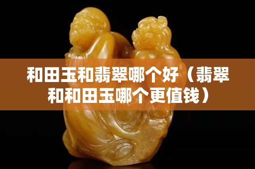 和田玉和翡翠哪個好（翡翠和和田玉哪個更值錢）