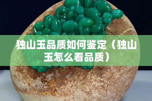 獨山玉品質如何鑒定（獨山玉怎么看品質）